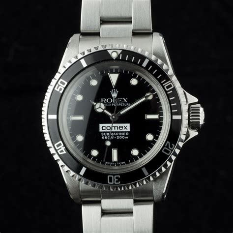 submariner rolex comex|rolex submariner year chart.